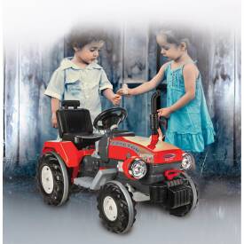 Jamara Ride-on Traktor Power Drag rot 12V 460319