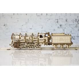 Dampflokomotive UGEARS Baukasten Holz 3D Gummiantrieb 443...