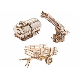 Erweiterungs-Set für LKW UGM 11 UGEARS 3D Holzbausatz Holzpuzzle Modellbausatz