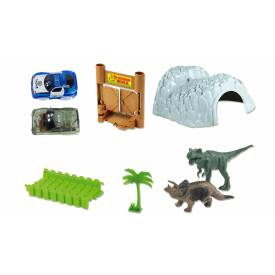 Amewi Magic Traxx Dino-Park mit Tunnel 374-teilig,Mega Set
