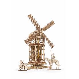Windmühle UGEARS Baukasten Holz 3D Steampunk 585 tlg. Siva SI-70055