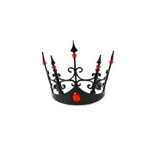 Crown black with red jewels