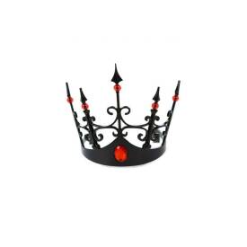 Crown black with red jewels