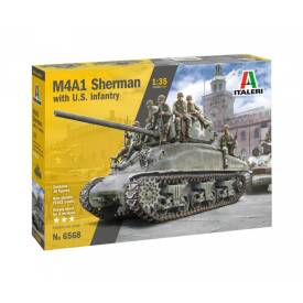 1:35 M4A1 Sherman with U.S. Infantry 510006568