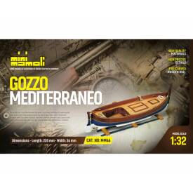 Krick Gozzo Mediterano Bausatz 1:32 Mini Mamoli