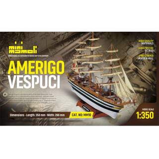 Krick Amerigo Vespucci Bausatz 1:350 Mini Mamoli