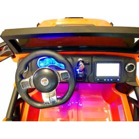 E Street Car SUV 2-Sitze 12V 2.4 GHz MP4 orange