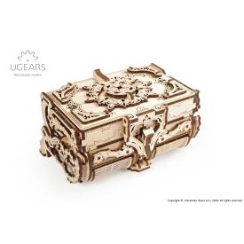Antik-Schatulle UGEARS Baukasten Holz 3D Antik-Box 185 tlg. Siva SI-70089