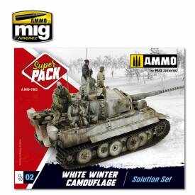 Torro WHITE WINTER CAMOUFLAGE WEATHERING SET A.MIG-7803