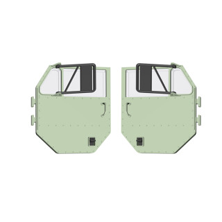 Amewi Türen, Fahrerkabine grün für 8x8 Truck