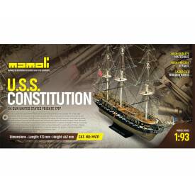 Krick USS Constitution Bausatz 1:93 Mamoli