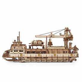 Forschungsschiff UGEARS Baukasten Holz 3D 575 tlg. Siva SI-70135