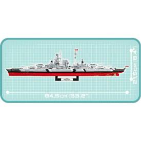 COBI Bausteine Battleship Bismarck 2030 Steine