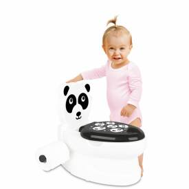 Toilettentrainer Lerntöpfchen Toilettensitz Potty Schwarzer Panda