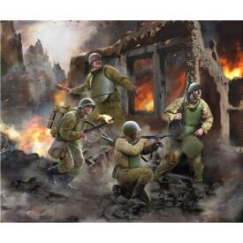 Zvezda 1:72 Soviet Assault Sapper Team WWII