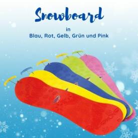 Snowboard Snow Play (rot, blau, pink, grün, gelb) 72 cm