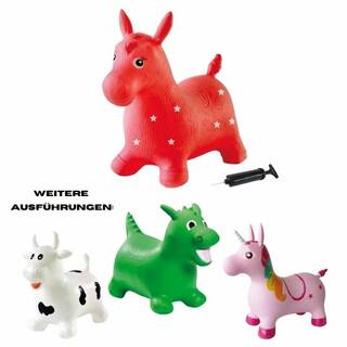 Jamara Hüpftier (Auswahl: Kuh, Pferd, Einhorn, Drache) mit Pumpe