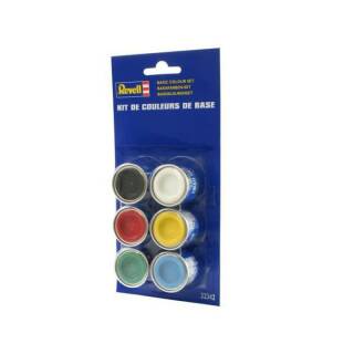 Basisfarben-Set (6x14ml Email Farben) Revell Modellbau-Farbe auf Kunstharzbasis