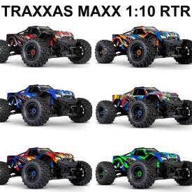 TRAXXAS MAXX 1:10 RTR TSM SR  VXL4S Farbauswahl Regler o...