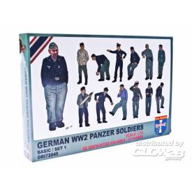 Orion WWII German panzer soldiers, set 1 1:72