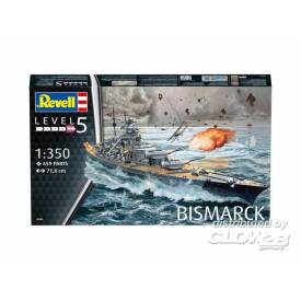 Revell Bismarck 1:350
