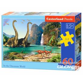 Castorland In the Dinosaurus World,Puzzle 60 Teile