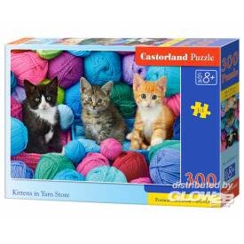 Castorland Kittens in Yarn Store, Puzzle 300 Teile