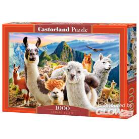 Castorland Llamas Selfie Puzzle 1000 Teile