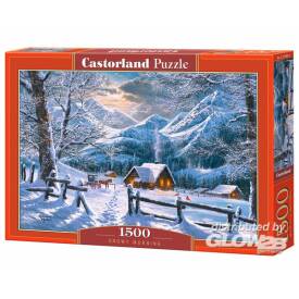 Castorland Snowy Morning, Puzzle 1500 Teile