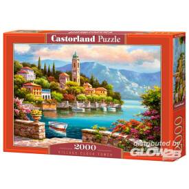 Castorland Village Clock Tower, Puzzle 2000 Teile