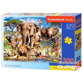 Castorland Savanna Animals Puzzle 200 Teile
