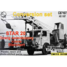 ZZ Modell STAR 20 Crane Bleichert,Conversion Set 1:87