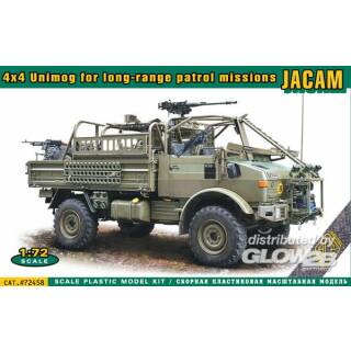 ACE 4x4 Unimog for long-range Patrol Missions JACAM 1:72