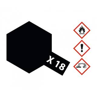X-18 Schwarz seidenmatt 23ml 300081018