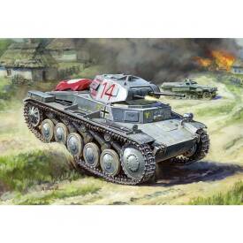 Zvezda 1:100 WWII Deutscher Panzer II