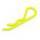 Robitronic Karosserieclips Leuchtend Gelb 1/8 (6 Stk.)