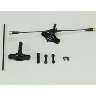 Ares Stabilizer Flybar, Rotor Head and Main Shaft Set: Chronos CX