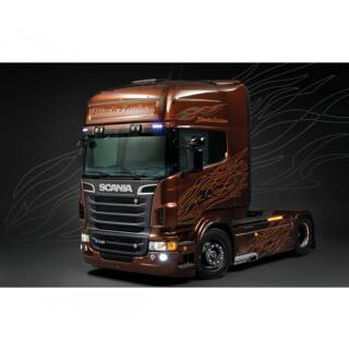 1:24 Scania R730 V8 Black Amber 510003897