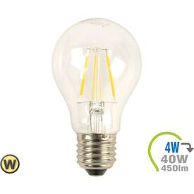 V-TAC E27 LED Lampe 4W Filament A60 Warmweiß