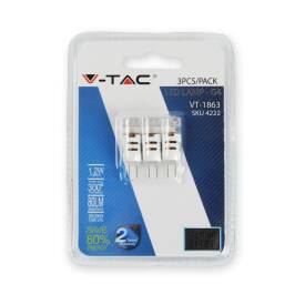 V-TAC G4 LED Lampe 12V 1.2W Cree Chip (3Stk.) Neutralweiß