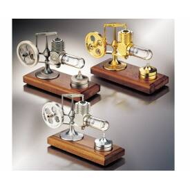 Krick Stirlingmotor Gold montiert