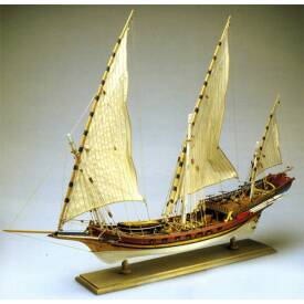 Krick Sciabecco Piratenschiff 1753 1:60 Baukasten