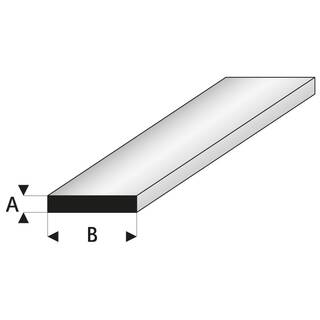 Krick ASA Vierkantstab 1x3,5x330 mm (5)