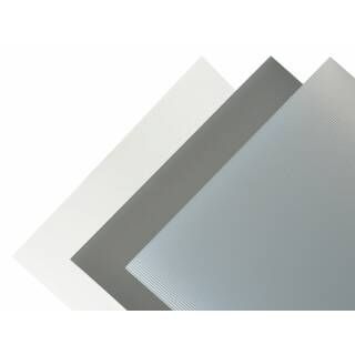 Kunststoffplatte EVACAST® transparent matt 0,28x194x320 mm, 3,45 €