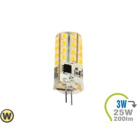 G4 LED Lampe 12V 3W Silikon (3Stk.) Warmweiß