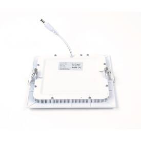 V-TAC LED Paneel Einbauleuchte Premium Serie 12W Eckig Kaltweiß