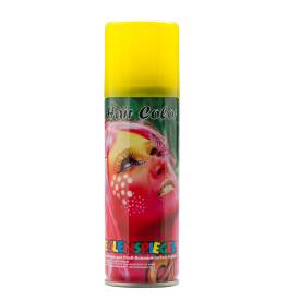 Leuchtcolor Haarspray, gelb