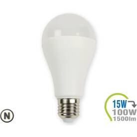 V-TAC E27 LED Lampe 15W A65  Neutralweiß