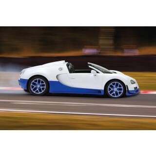 Bugatti Grand Sport Vitesse 1:14 weiß/blau 2,4G
