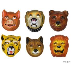 Tier Maske wilder Hof 6 verschiedene - Kinder Modellwahl